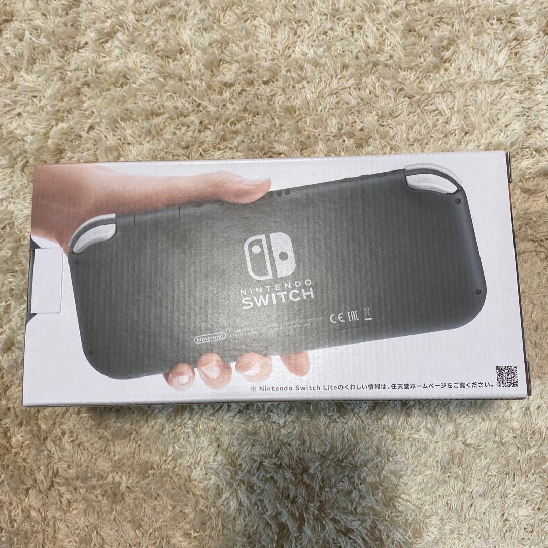 新品未使用　Nintendo Switch Lite グレー 本体　スイッチ
