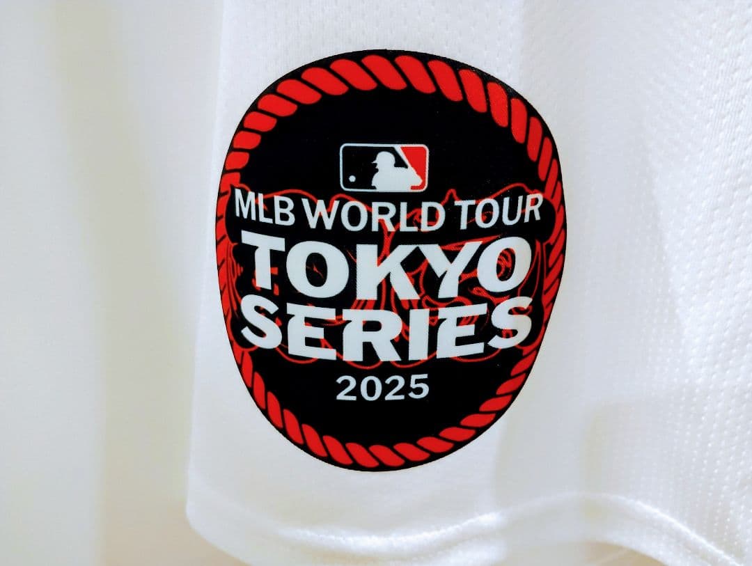 ロサンゼルス・ドジャースの東京シリーズ ユニフォーム 大谷 17 サイズL