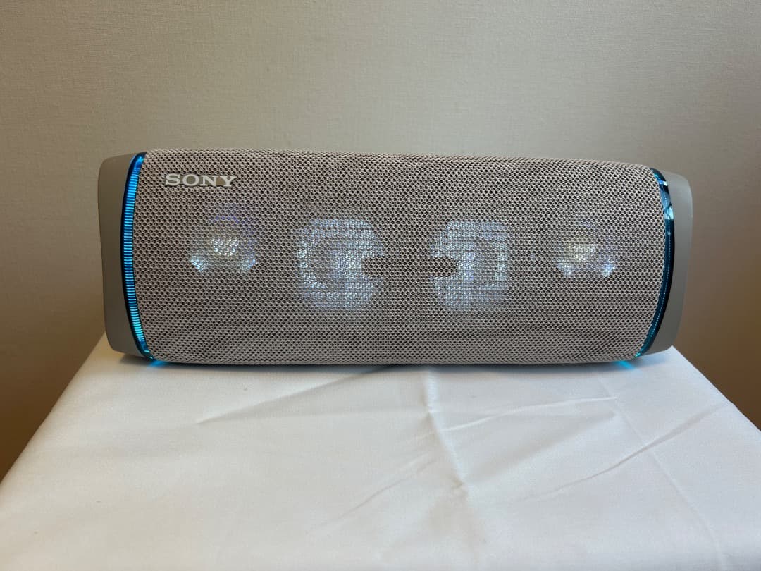 【極美品】SONY ワイヤレススピーカー SRS-XB43 ベージュ高音質重低音