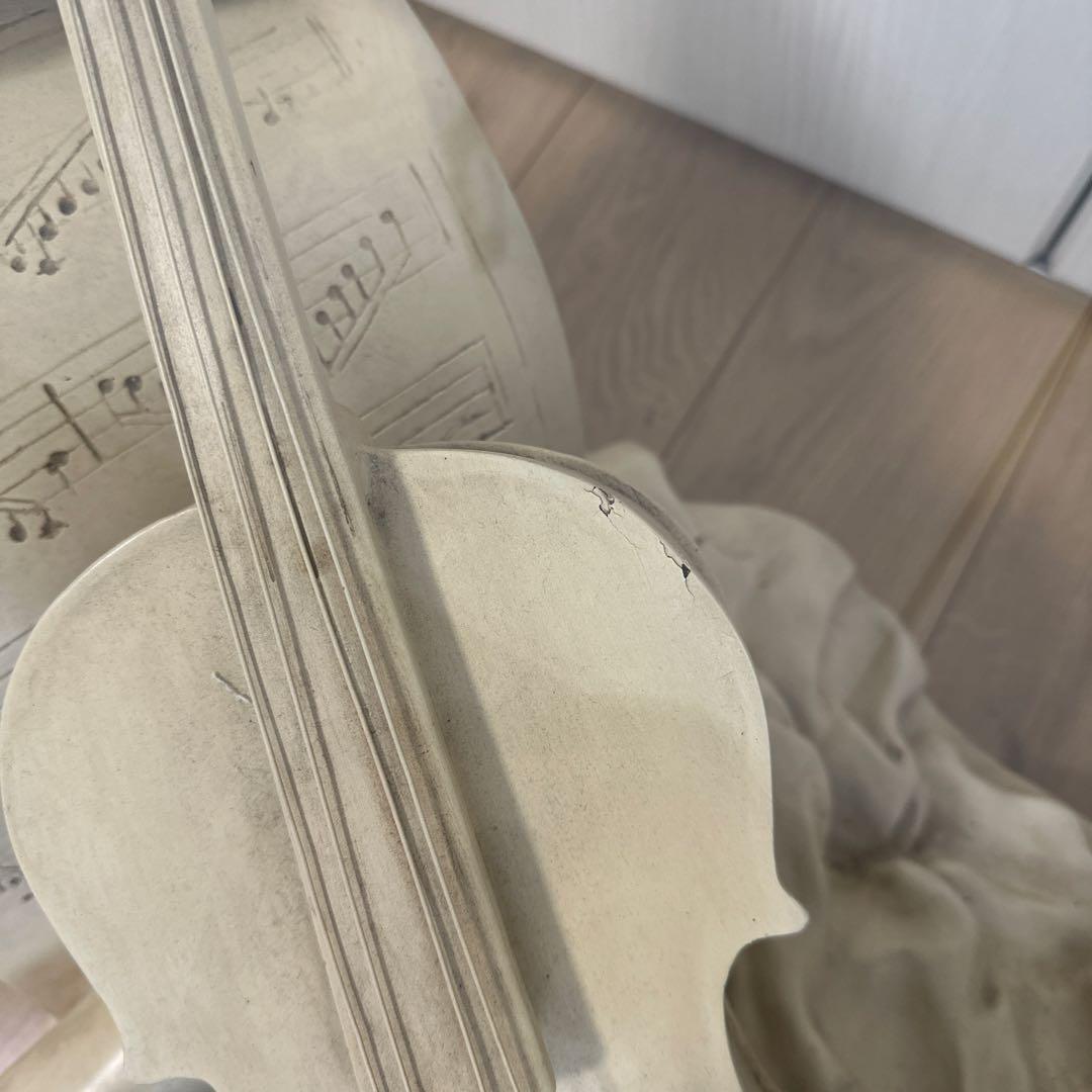 ロココ朝　イタリア家具　バイオリンデザイン センターテーブル　アンティーク調