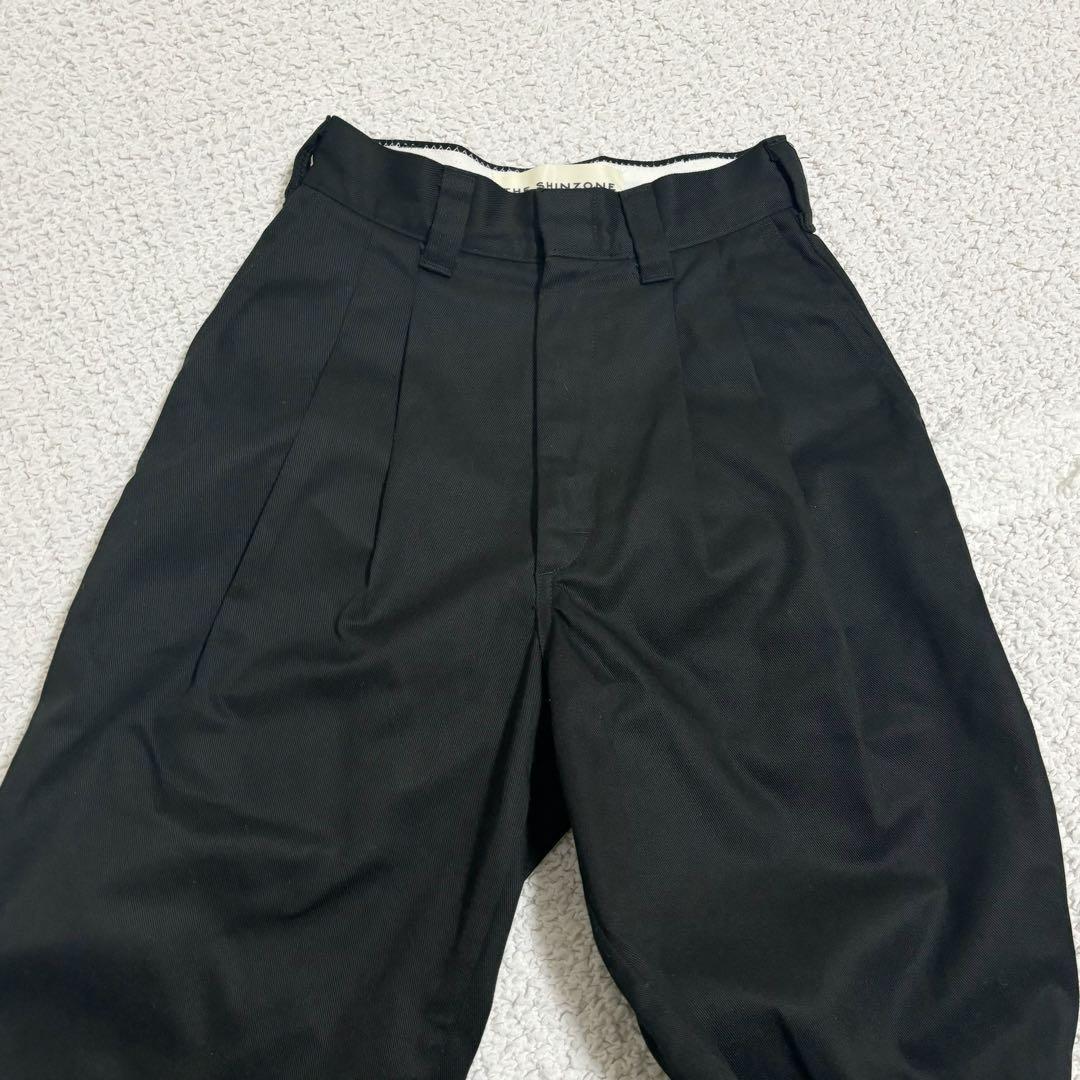 ザ シンゾーン トムボーイパンツ ストレートパンツ ワイドパンツ タックパンツ