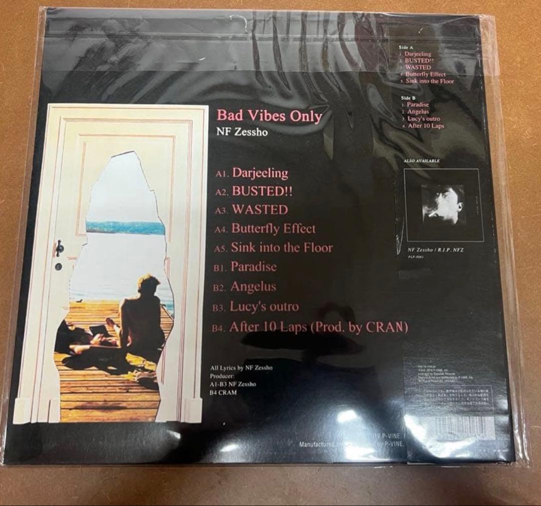 NF Zessho Bad Vibes Only レコード
