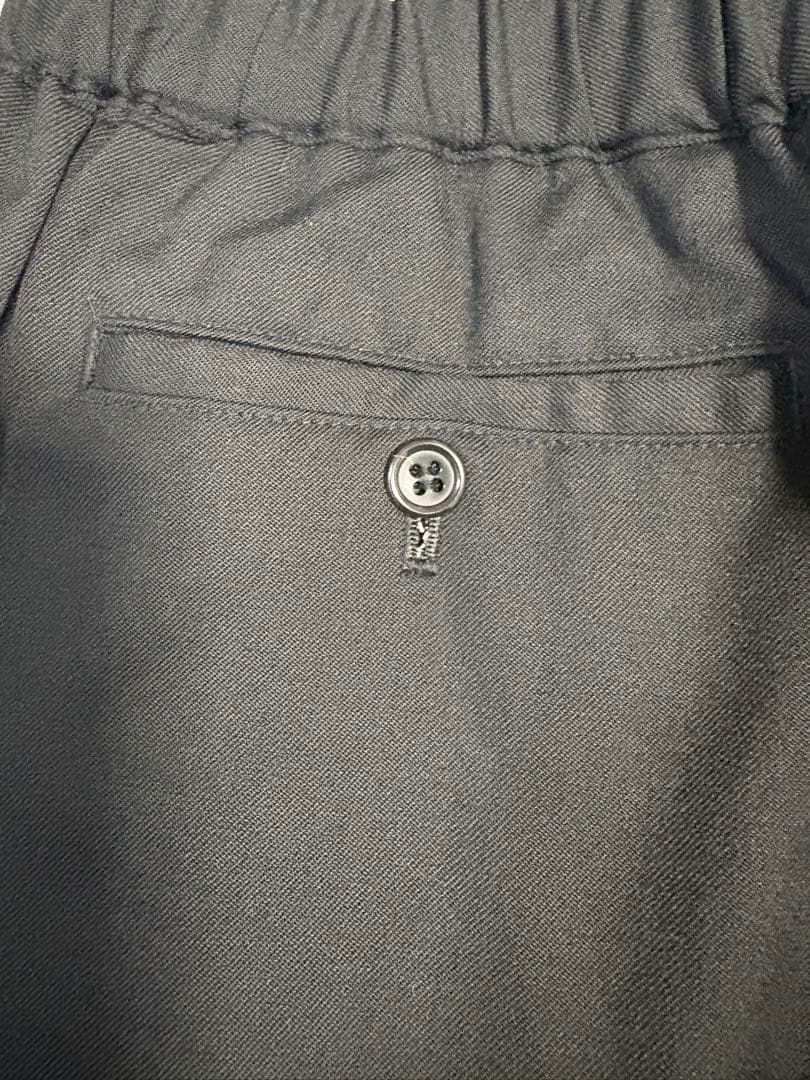 【美品】AD2016 コムデギャルソン ウールギャバ ボタン付サルエルパンツ S