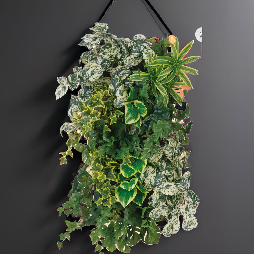 光触媒　人工観葉植物　ウォールグリーン　フェイクグリーン　ロックプランツA