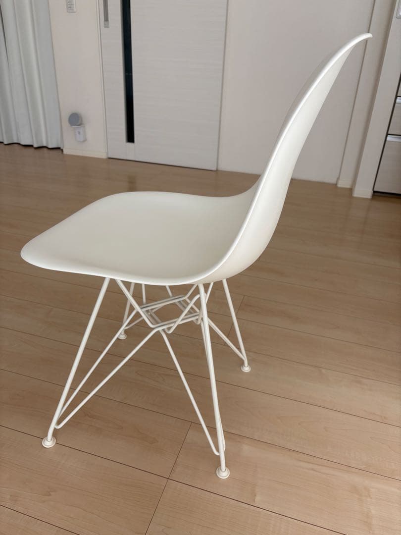 【最終価格】★美品★正規品 イームズ シェルサイドチェア ホワイト〈USA製〉③
