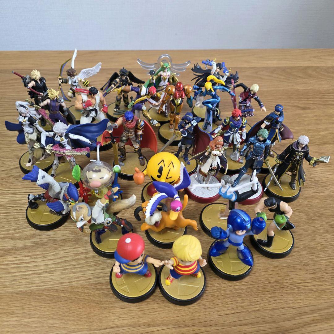 大乱闘スマッシュブラザーズ amiibo アミーボ 6体セット