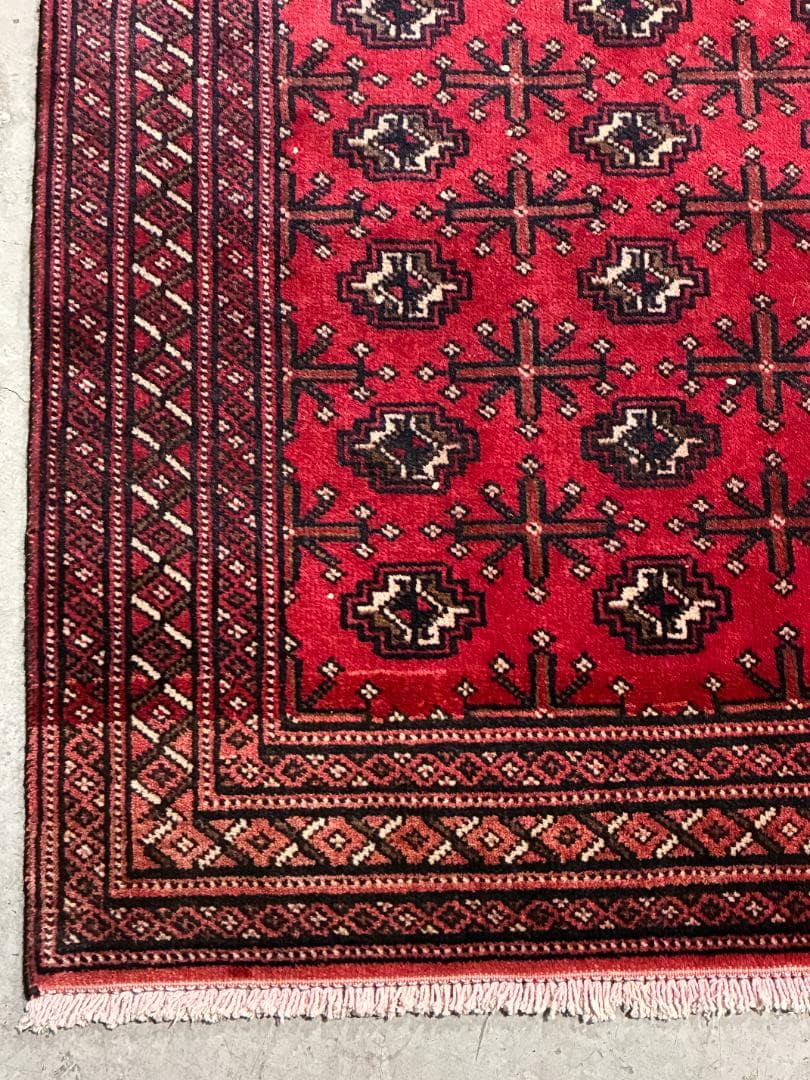 ❖Vintage Rug❖　300cm×210cm　トルクメンラグ　大判ラグ