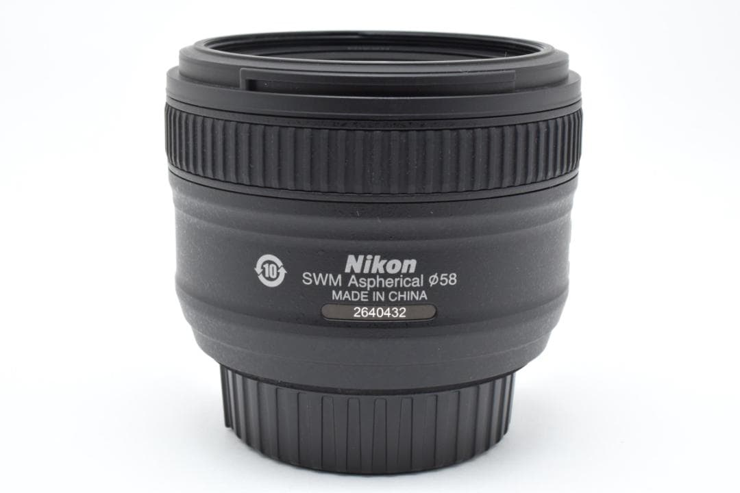 動確済 超美品 ニコン AF-S Nikkor 50mm f/1.8G #684