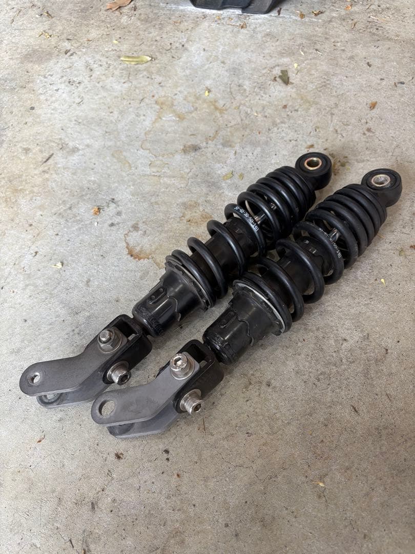 サワダサイクル製フュージョン用フロントローダウンサスペンション