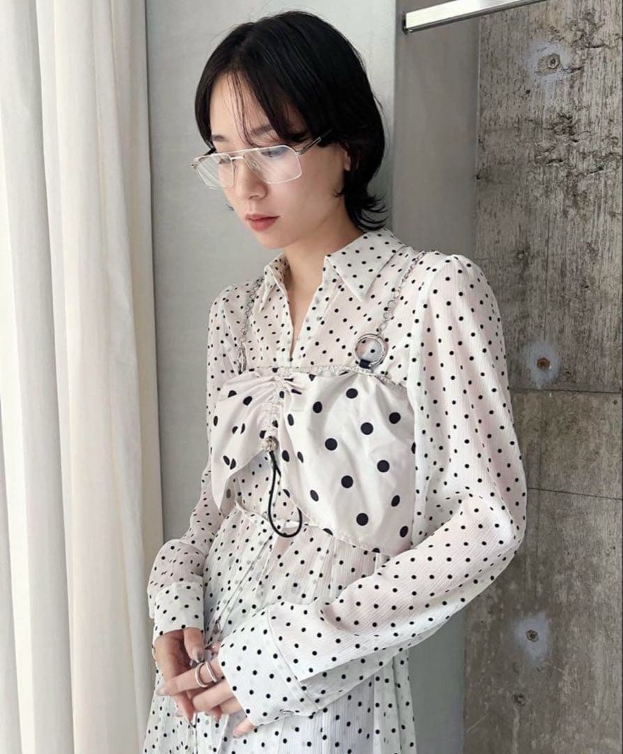 KISIDAMIKI ドットビスチェ