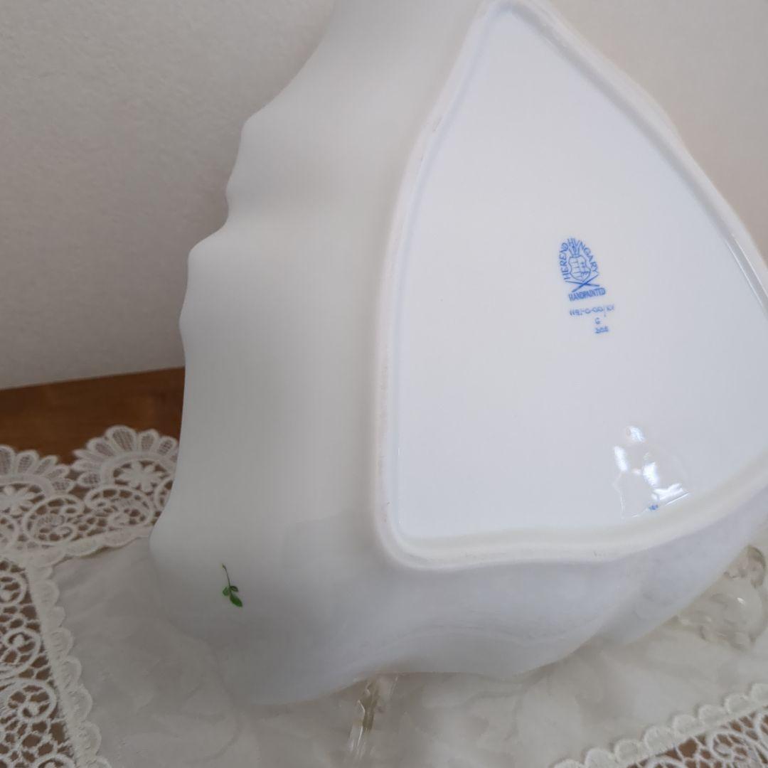 HEREND　バコニーの春　トライアングルディッシュ
