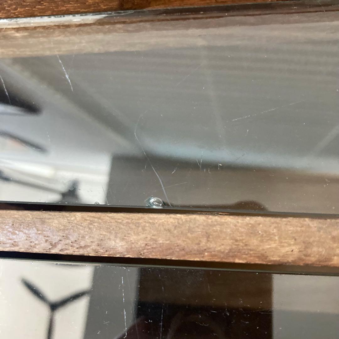 古家具 古道具 引き出し 前面ガラス 収納家具 ヴィンテージ家具