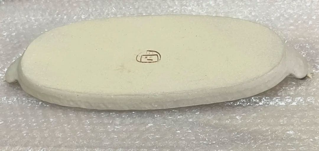 山田裕恵さん　王冠の女の子と男の子と鳥さん　長皿(大)　１点♡