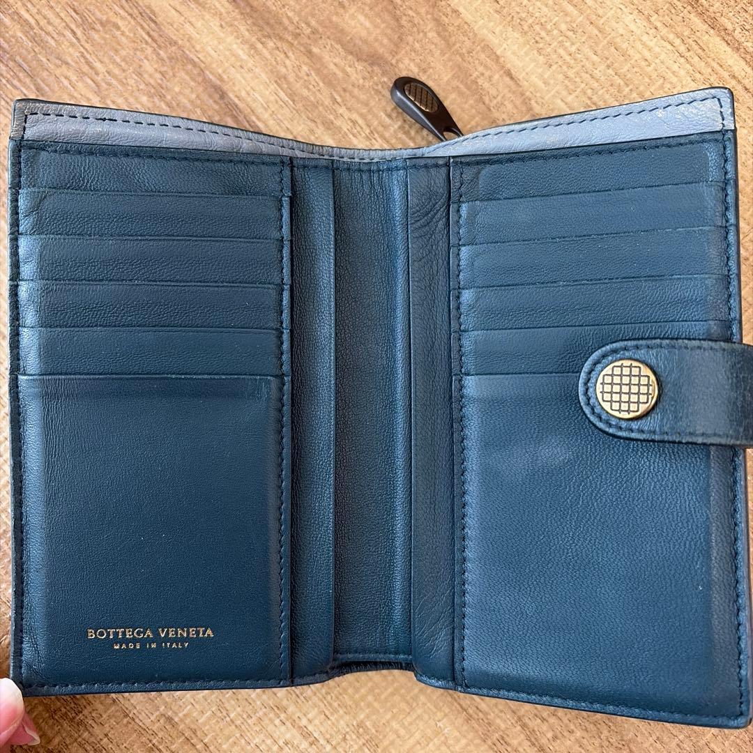 Bottega Veneta 長財布 ダークブルー