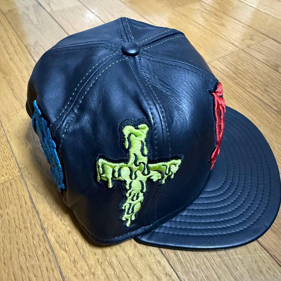 new era jeremy scott レザー キャップ 新品タグ付き