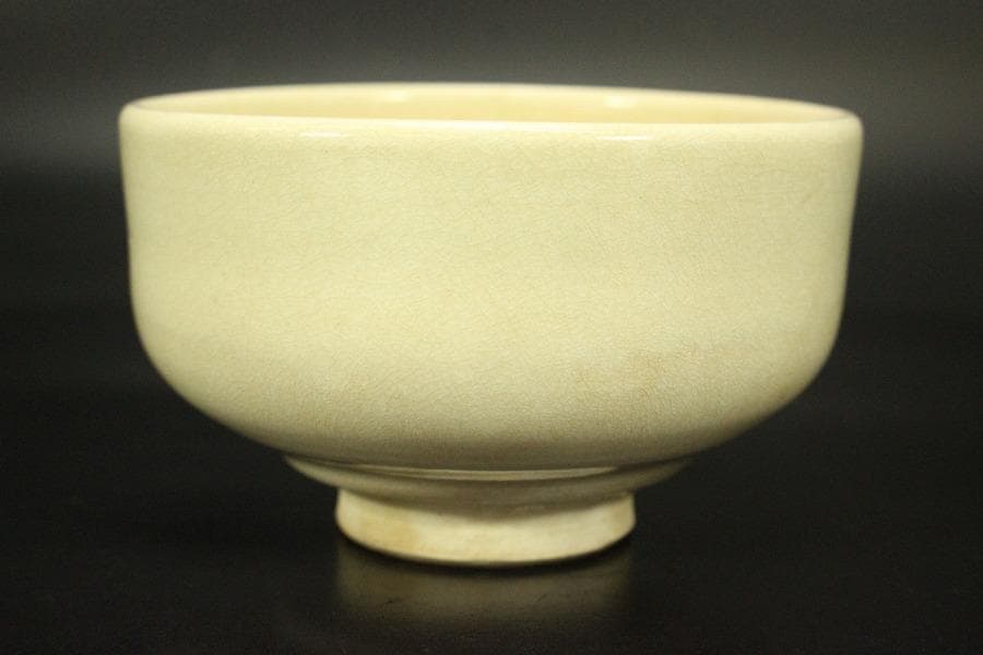 茶道具 白薩摩 朝日堂 茶碗 共箱(ZE722)