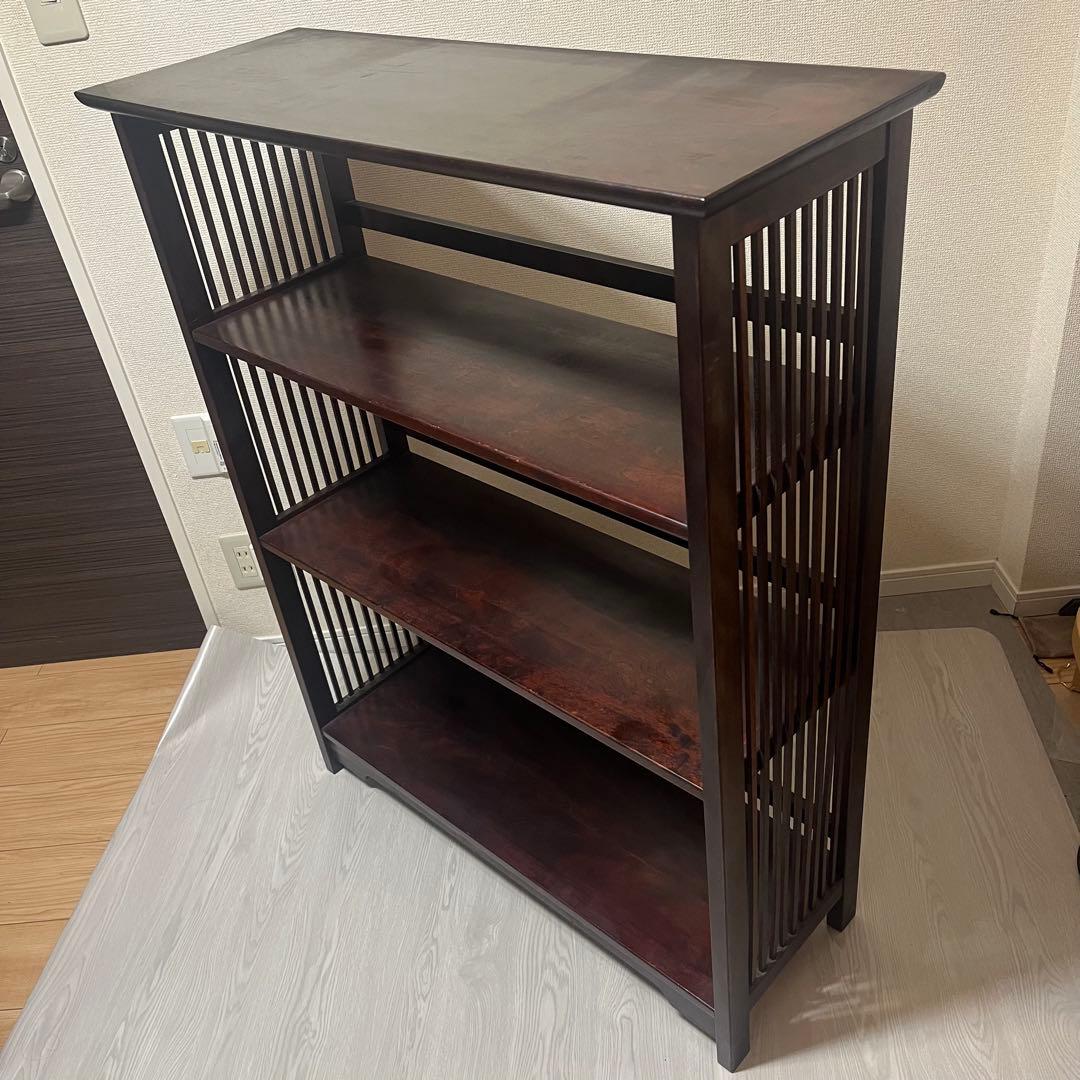 九州民芸家具 飾り棚 シェルフ HM117 棚ブックシェルフ ヴィンテージ
