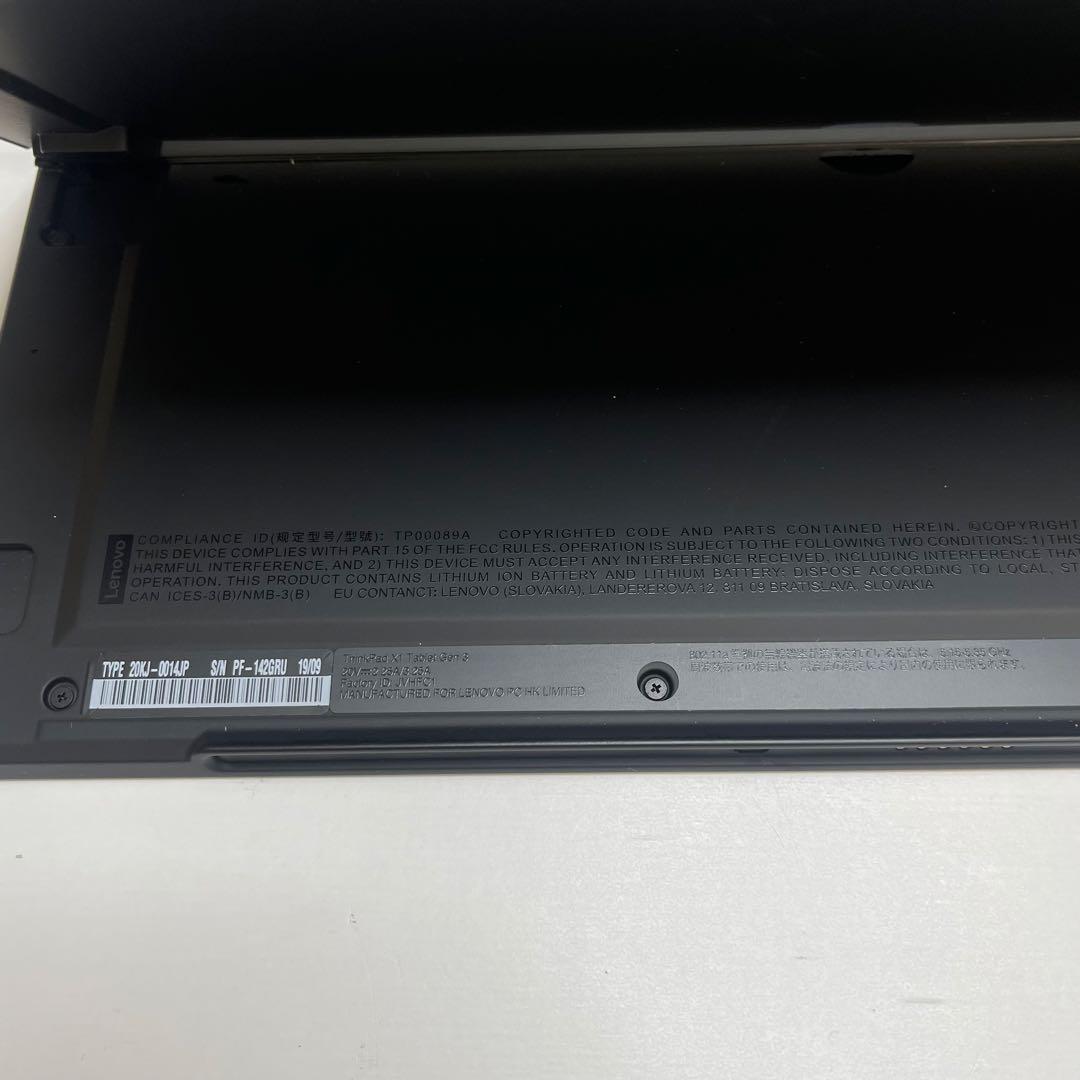 #930 レノボThinkpad X1 Tablet Gen3 i5-8350U