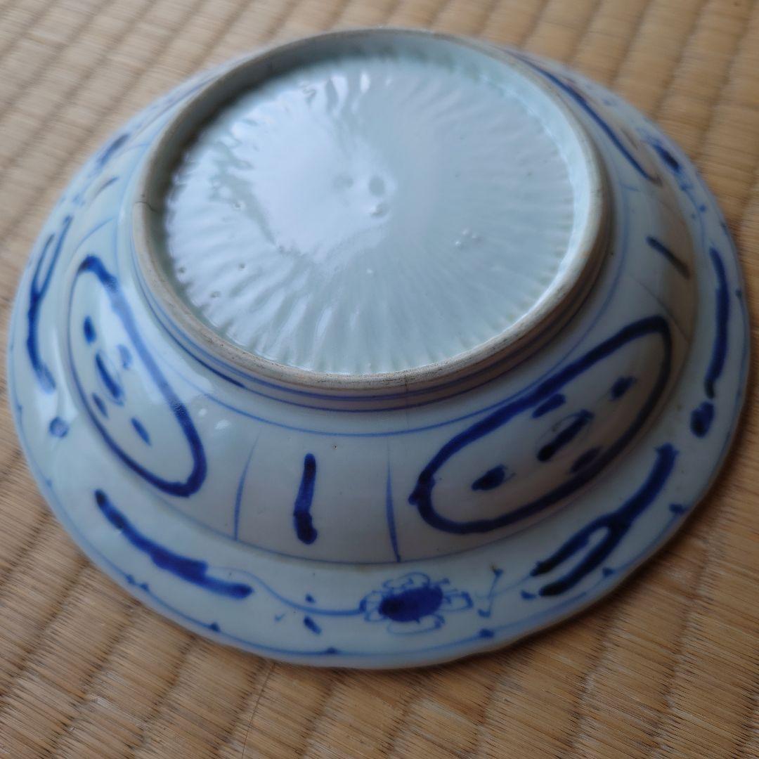 ３ 青白磁 風景画 皿 10枚セット　箱無し（ＡＩ自動入力）