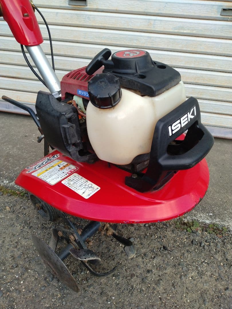 ★ISEKI 耕運機 ガソリンエンジン 赤ジャンク品
