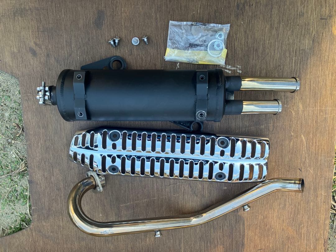 モンキー125 武川スクランブラーマフラー