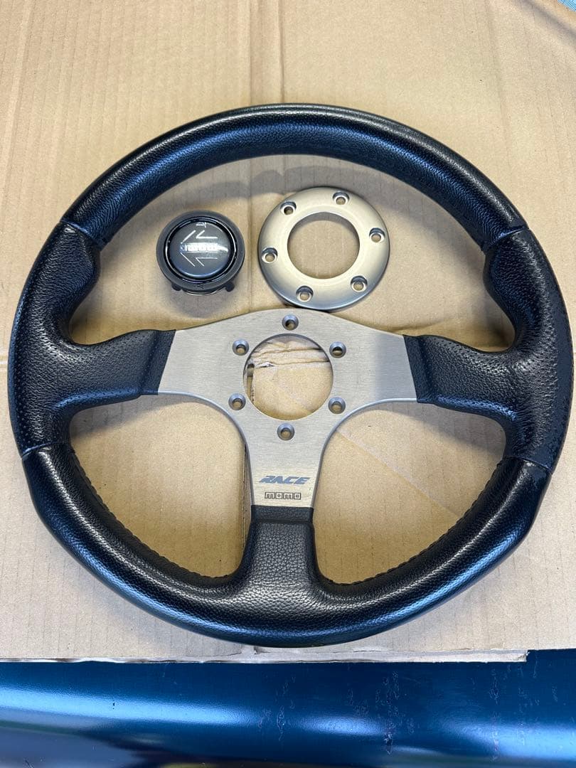 MOMO ステアリング　当時物　約32cm