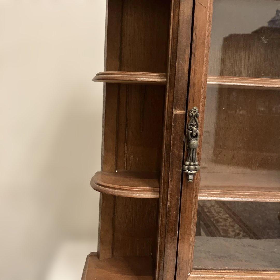 木製ガラスケース ディスプレイキャビネット