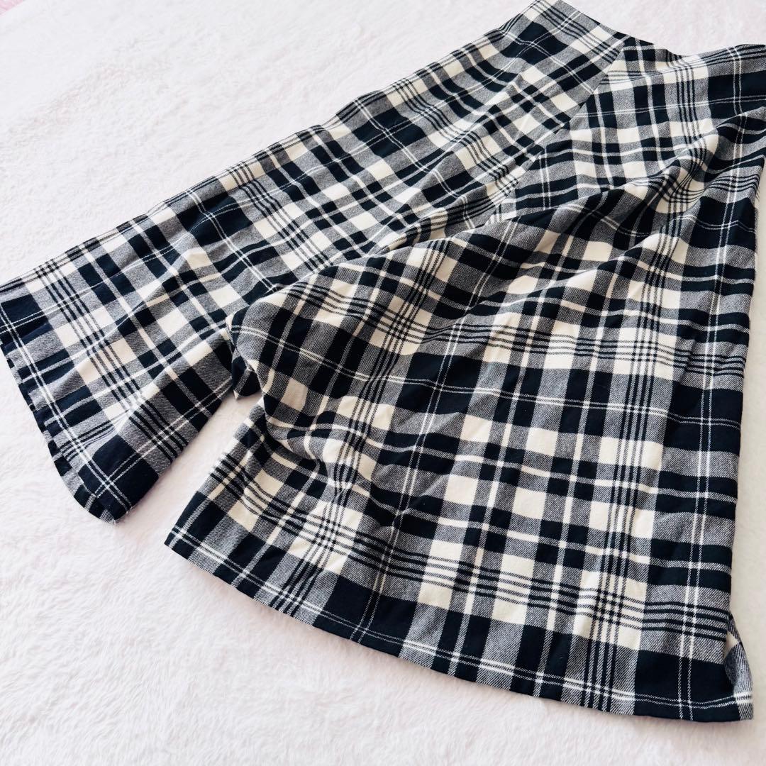 美品✨ ヨウジヤマモト 変形 サルエルパンツ ワイド チェック ラメ 2 ウール