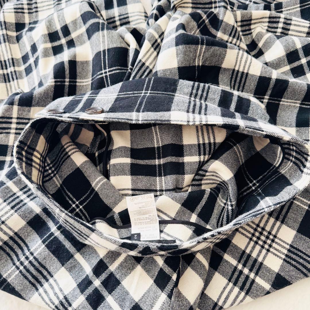 美品✨ ヨウジヤマモト 変形 サルエルパンツ ワイド チェック ラメ 2 ウール