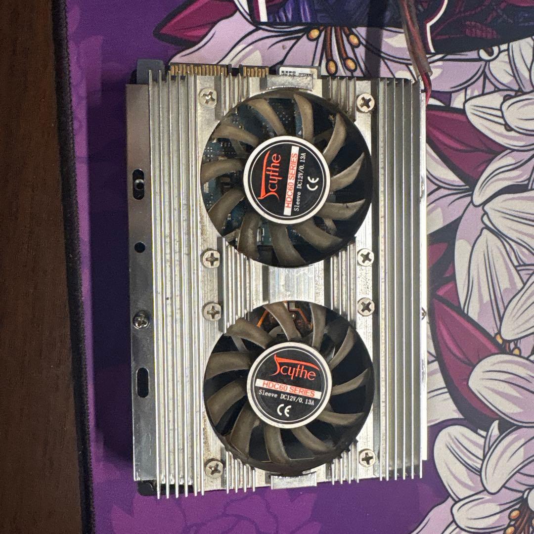 HITACHI HDD 500GB 冷却ファン付き