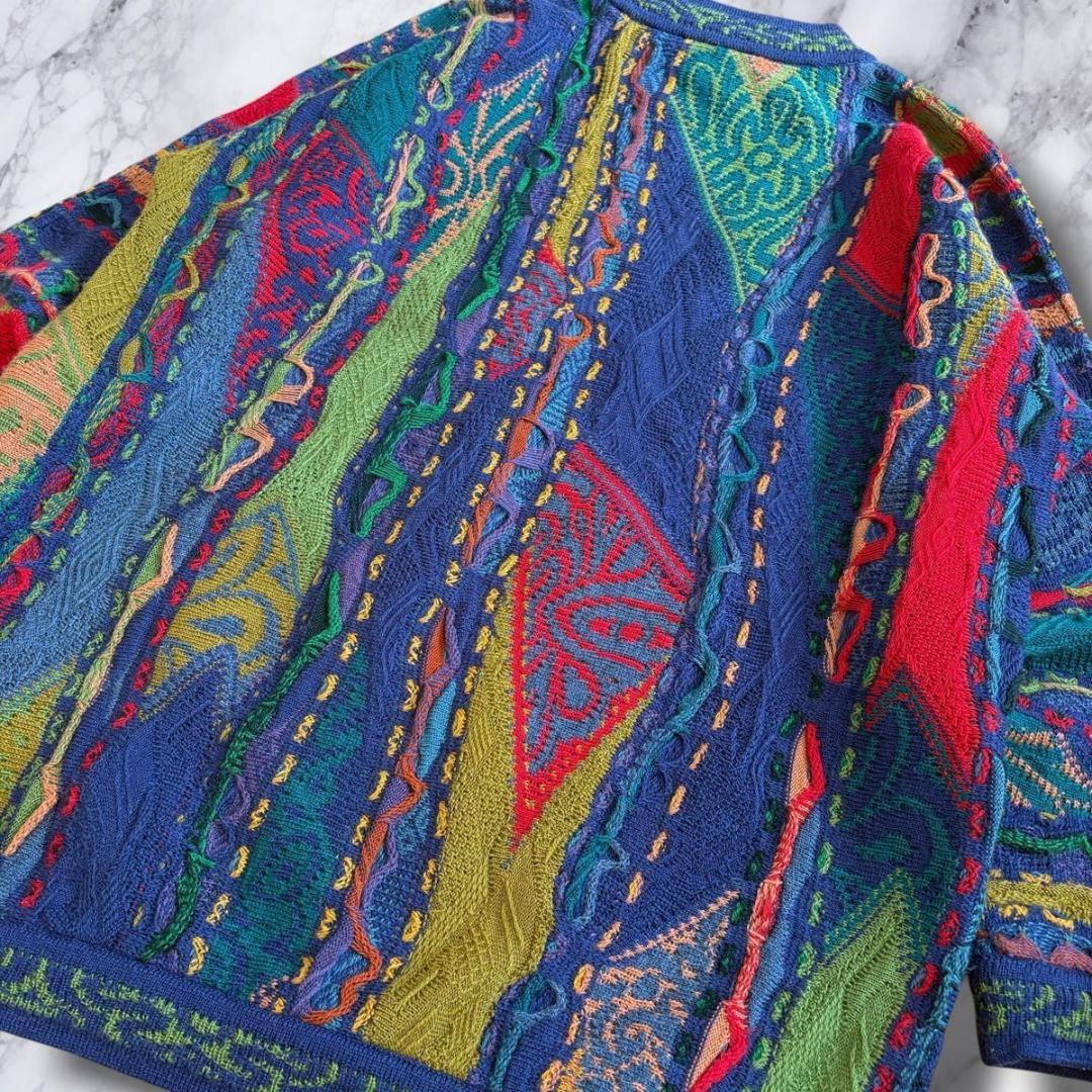 美品　90s COOGI 3D knit vintage SS
