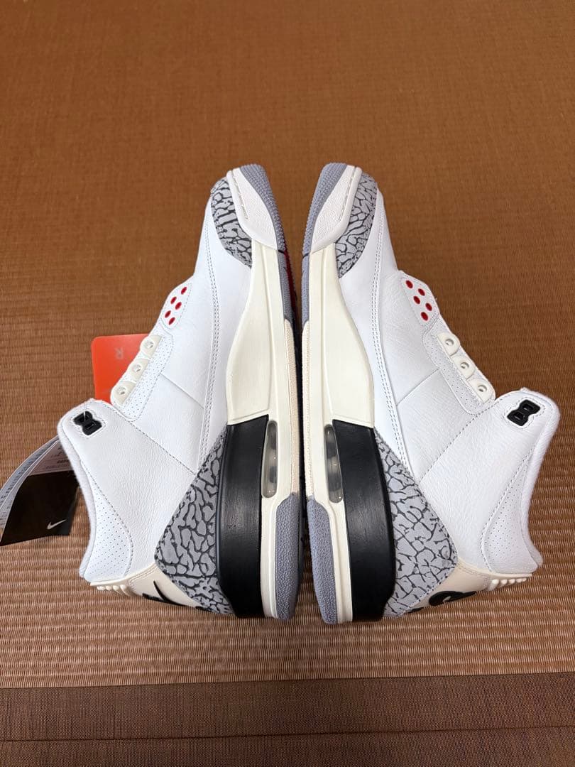 Nikeエアジョーダン3レトロ ホワイトセメント リイマジンド(28cm)