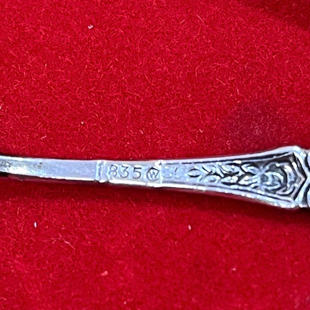 クリストフウィドマン 銀製スプーン6客セット 中世の音楽家 シルバー835