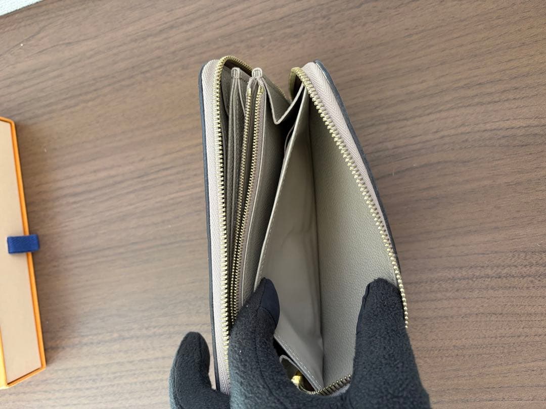 【美品】ルイヴィトン アンプラント ジッピーウォレット トゥルトレール