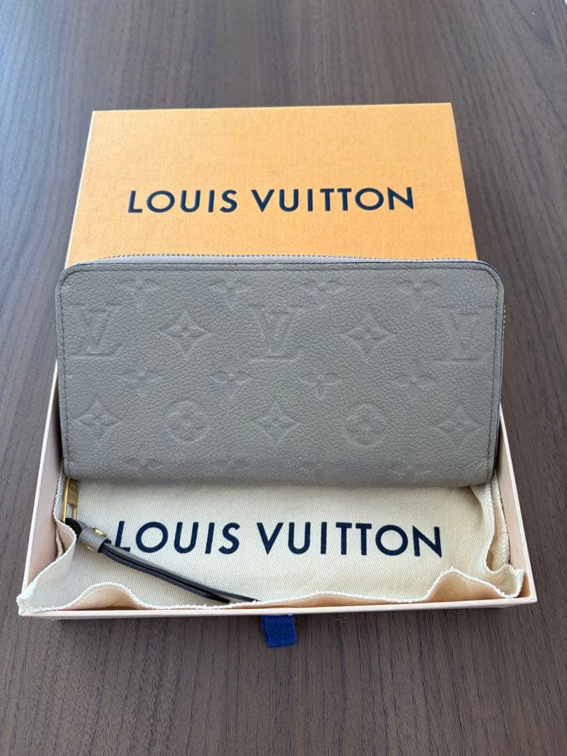 【美品】ルイヴィトン アンプラント ジッピーウォレット トゥルトレール