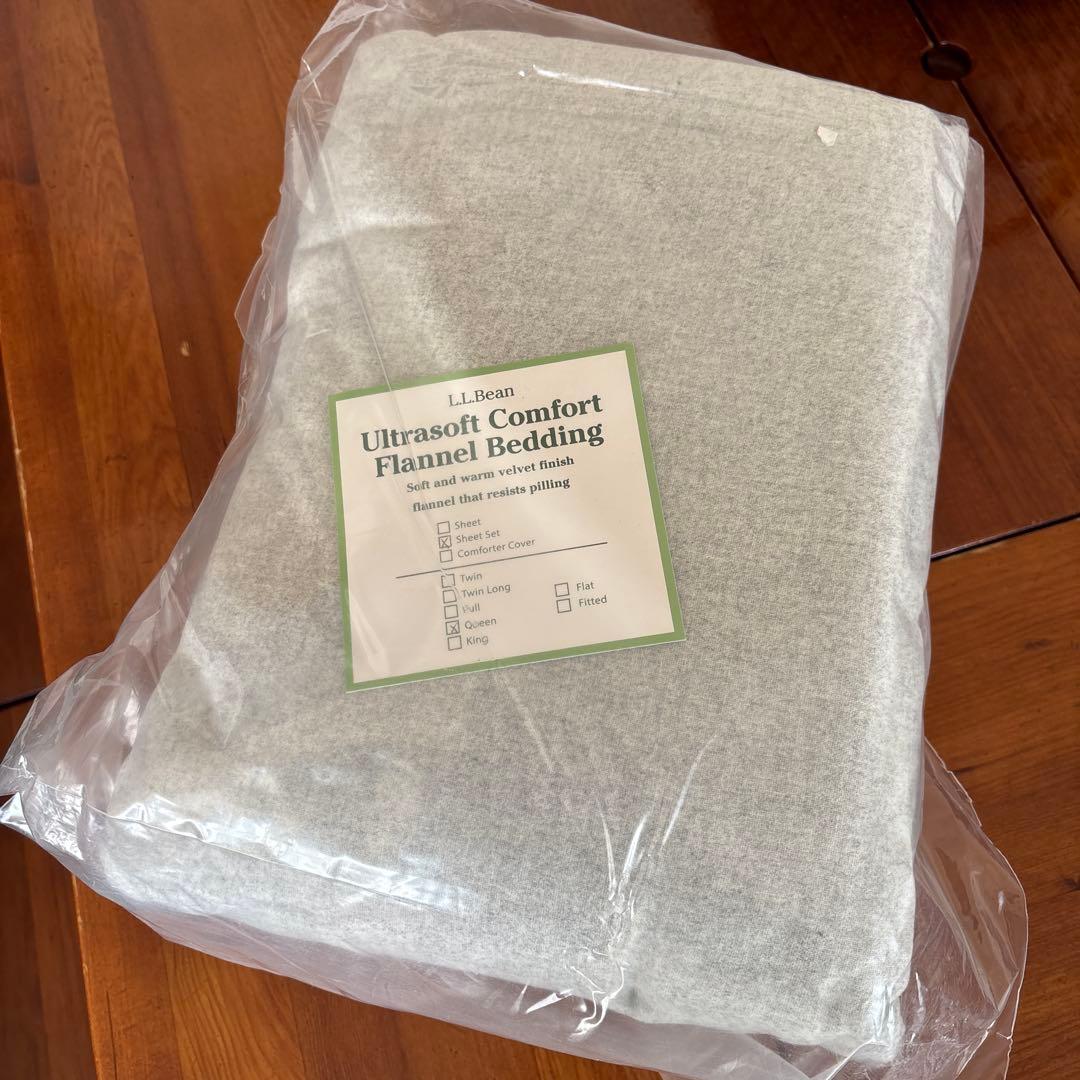 L.L.Bean クイーンベッドシーツセット