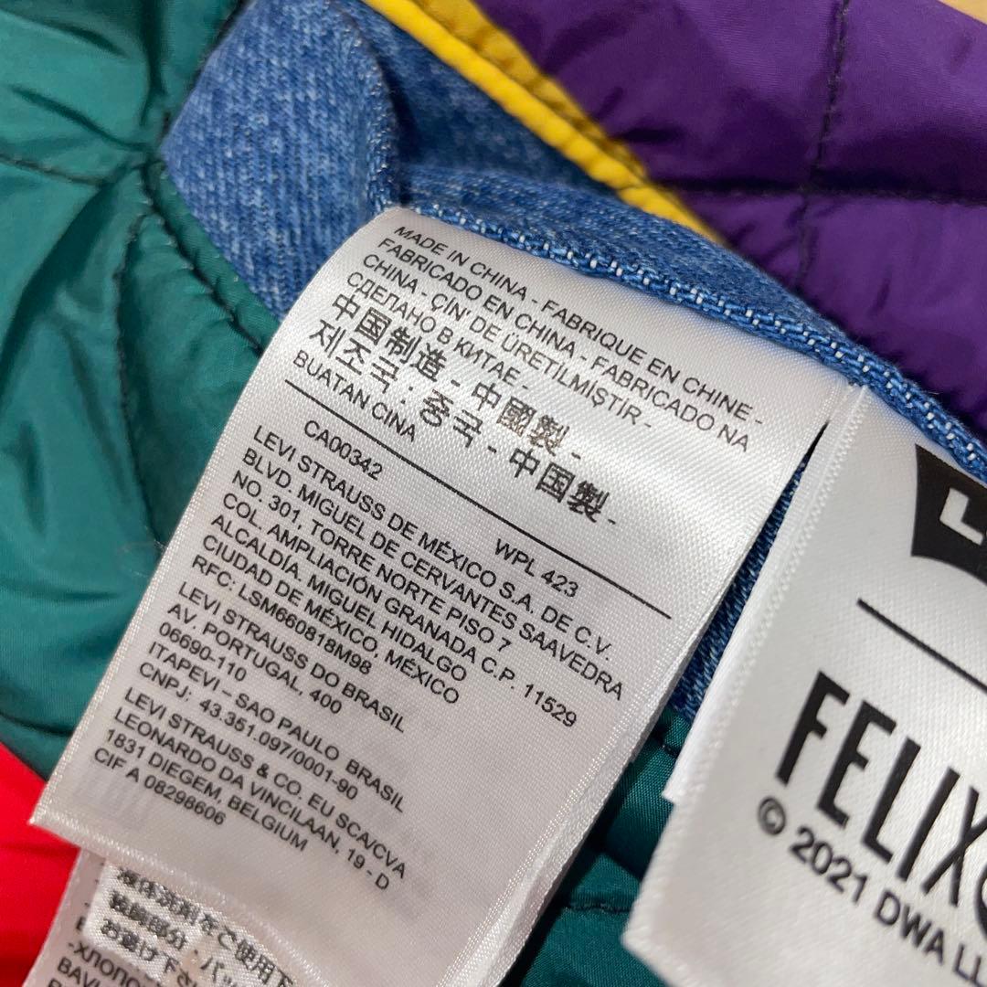 リーバイス　FELIX コラボ　スタジャン　リバーシブル　サイズM