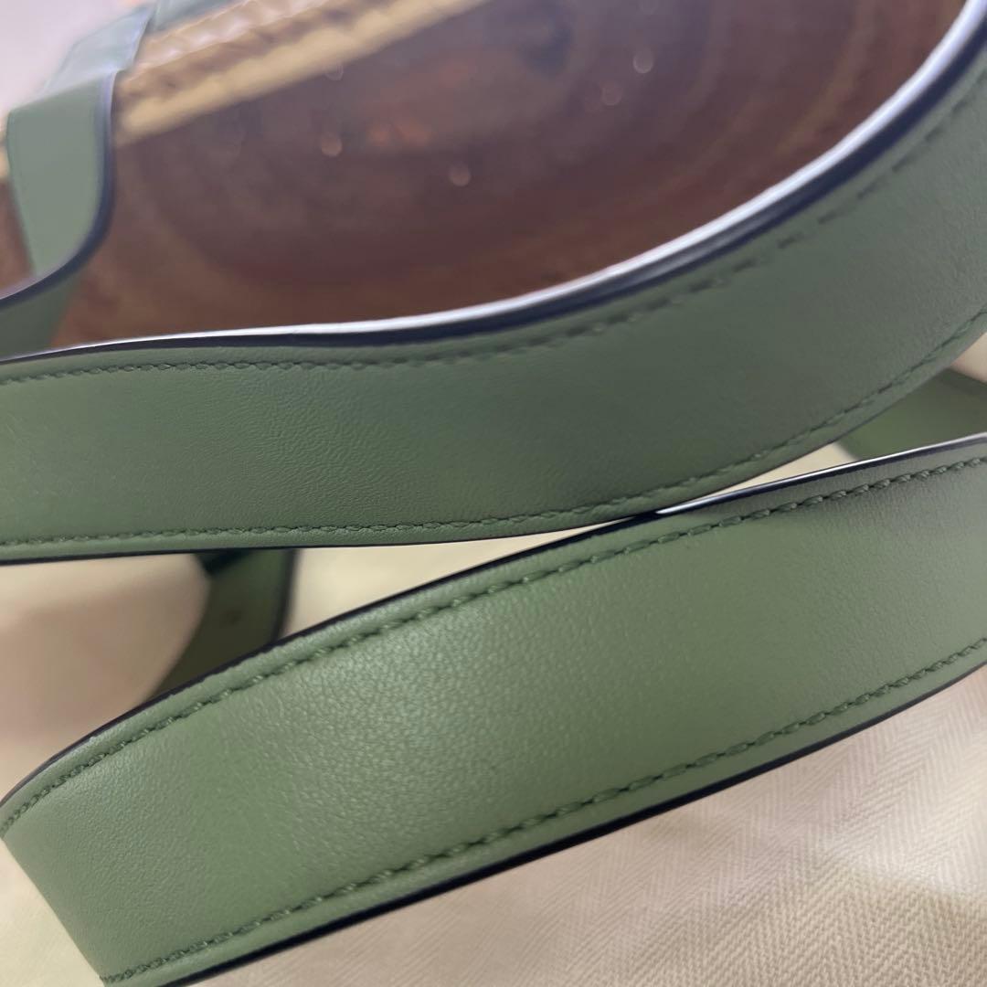 LOEWE カゴバッグ　ローズマリー　グリーン