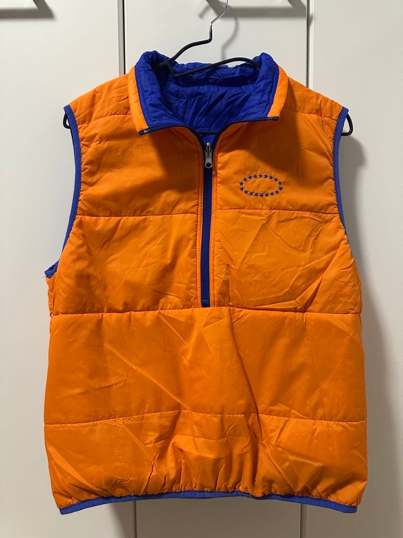 AFB リバーシブル　ナイロン　プルオーバー　ベスト