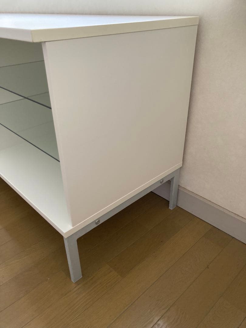 【たのメル便300限定】IKEA テレビ台 白 幅170x奥行50x高66
