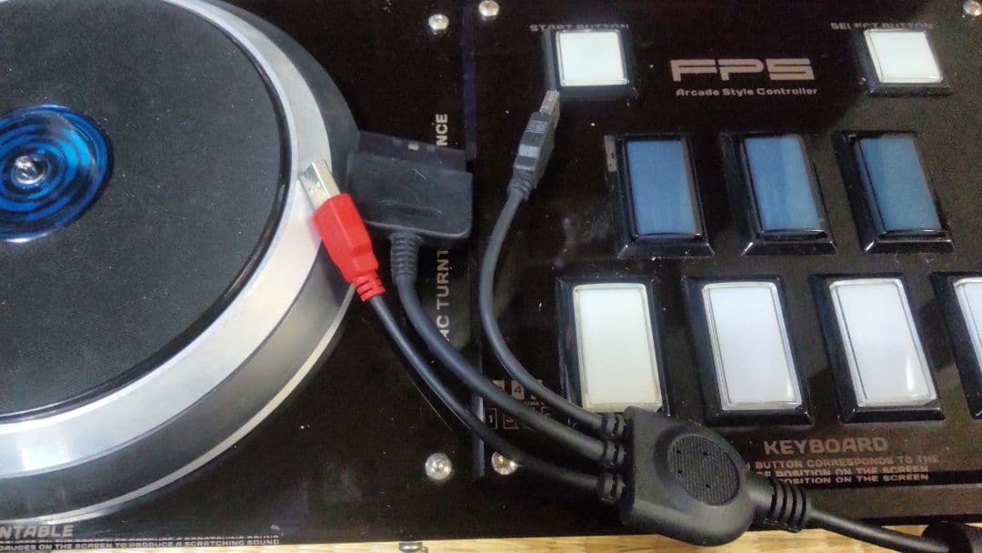 比較的美品 ビートマニア DAO FPS 三和ボタン 新基板 静音化