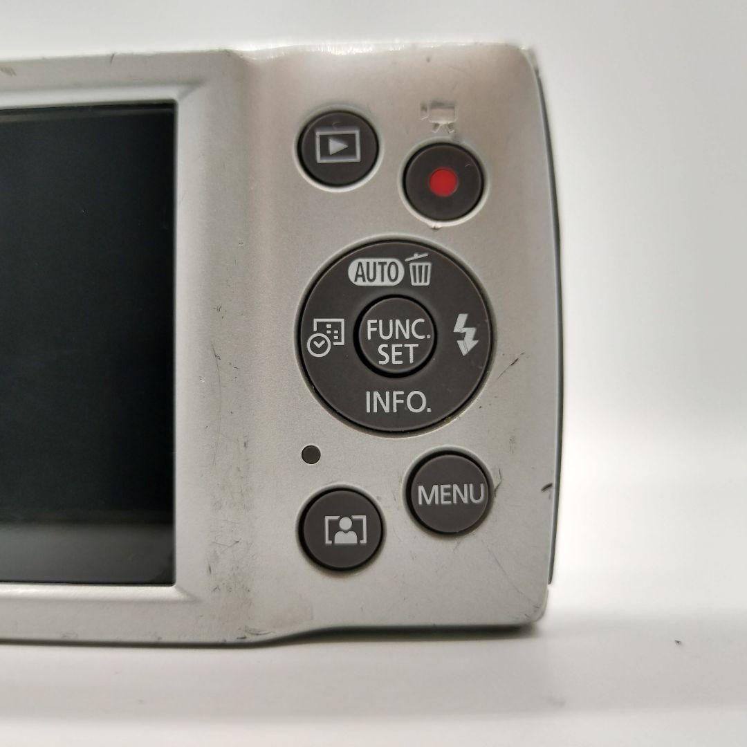 【動作品】Canon IXY200　シルバー デジカメ　①