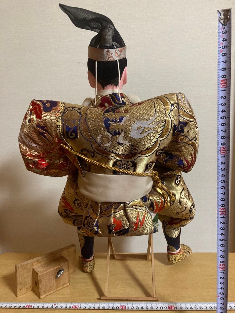 殿様　(大将) 座り　五月　人形　座位　60㎝
