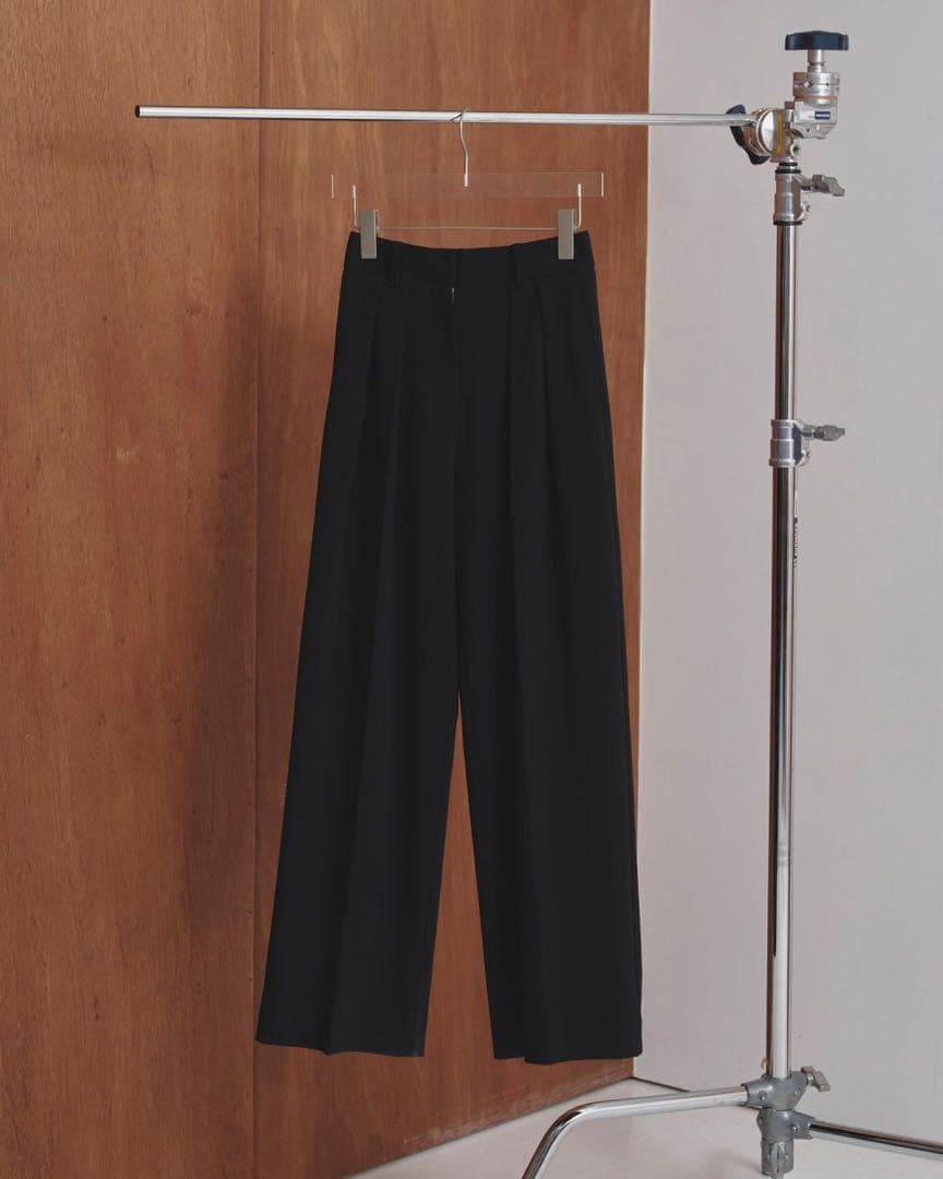パンツ todayful Doubletuck Twill Trousers