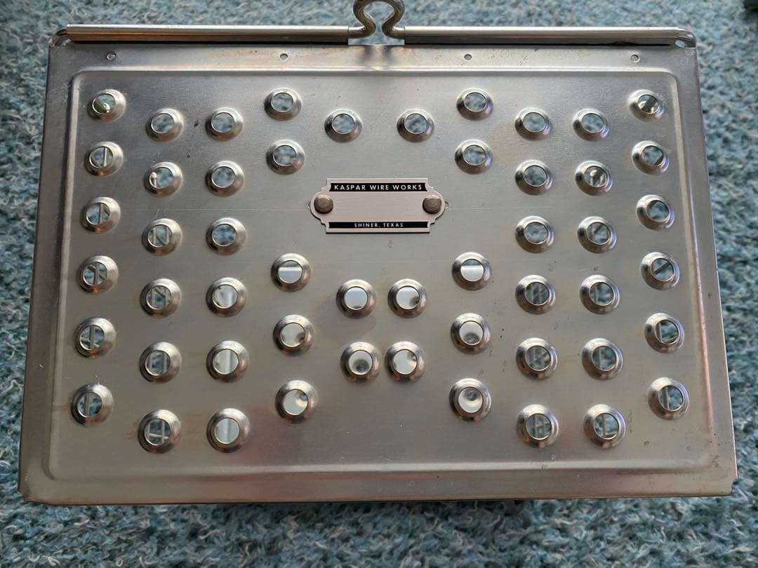 【お値下げ】KASPER BASKET ヴィンテージ ワイヤーボックス