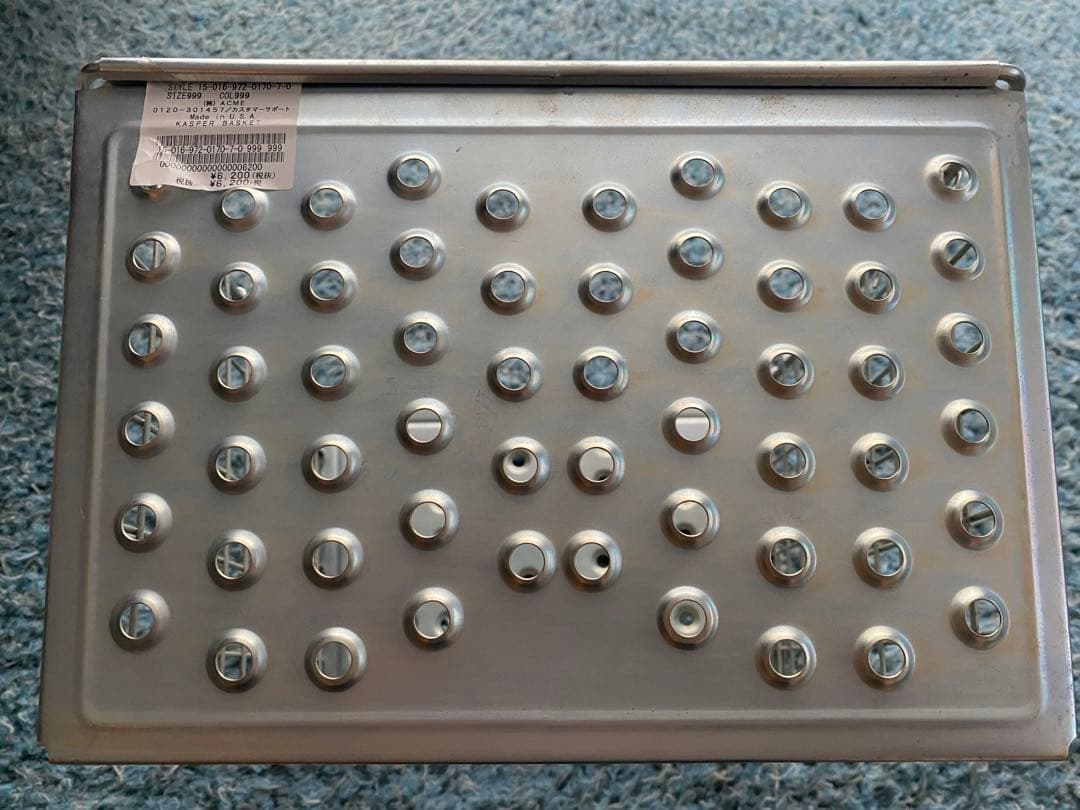 【お値下げ】KASPER BASKET ヴィンテージ ワイヤーボックス