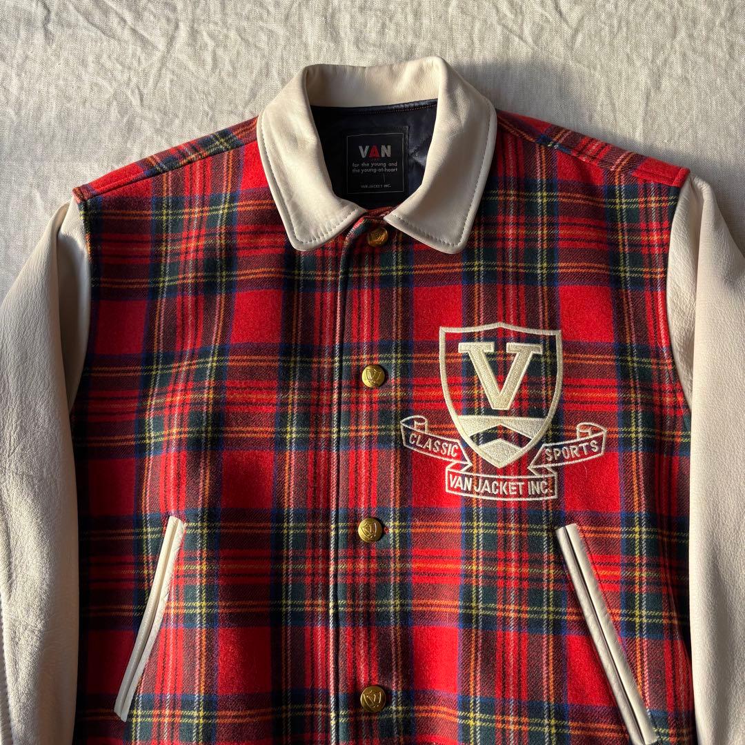 希少 VAN JAC ヴァンジャケット スタジャン トラッド アイビー 金ボタン