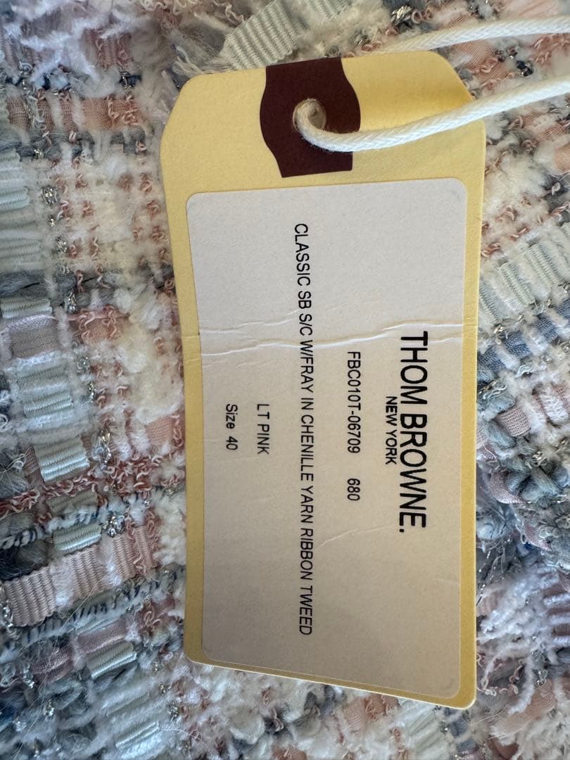 タグ着き　未使用　THOM BROWNE ジャケット