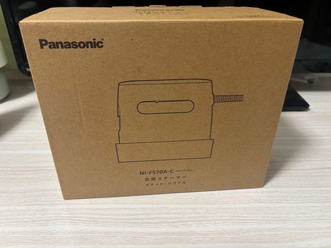 Panasonic 衣類スチーマー　スマート・パワフル　NI-FS70A-C