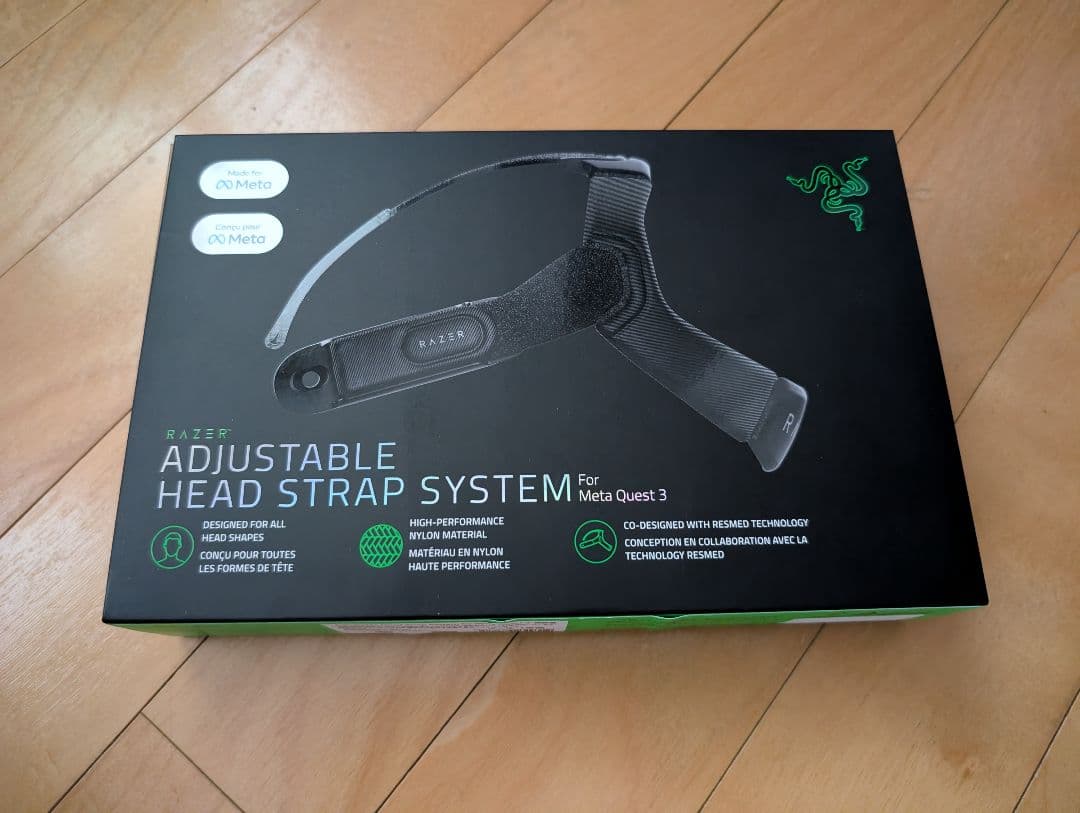 【RAZER】フェイスカバー＆ストラップセット【Quest3】